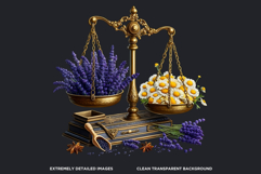 Medicinal Herbs clipart PNG Set Apothecary Botanical Graphic Product Image 3