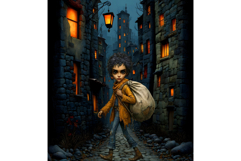 Night Walkers Characters Cliparts &amp; Backgrounds fantasy Set Product Image 13