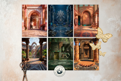 Orishas Backdrops African Mythology Digital Papers for DIY Product Image 10