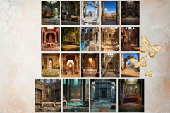 Orishas Backdrops African Mythology Digital Papers for DIY Product Image 12