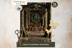 Orishas Backdrops African Mythology Digital Papers for DIY Product Image 13