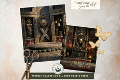 Orishas Backdrops African Mythology Digital Papers for DIY Product Image 3