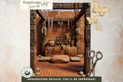 Orishas Backdrops African Mythology Digital Papers for DIY Product Image 6