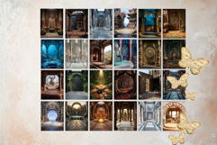 Orishas Backdrops African Mythology Digital Papers for DIY Product Image 7