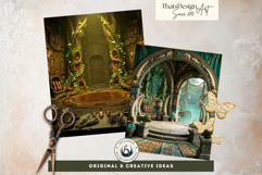 Orishas Backdrops African Mythology Digital Papers for DIY Product Image 8