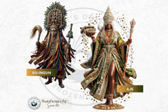 Orishas Pantheon African Mythology ancient gods for DIY Product Image 11