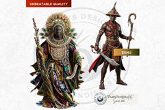 Orishas Pantheon African Mythology ancient gods for DIY Product Image 15