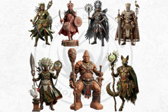 Orishas Pantheon African Mythology ancient gods for DIY Product Image 6