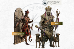 Orishas Pantheon African Mythology ancient gods for DIY Product Image 7