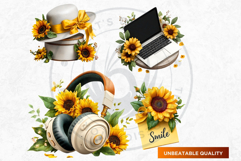 Ultimate Sunflower Clipart and Rustic Autumn Illustrations Product Image 13