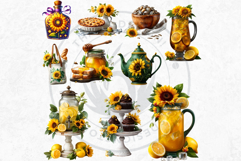 Ultimate Sunflower Clipart and Rustic Autumn Illustrations Product Image 15