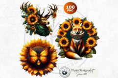Ultimate Sunflower Clipart and Rustic Autumn Illustrations Product Image 17