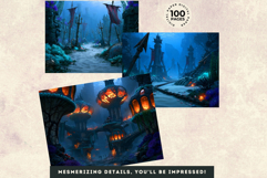 Sunken Kingdom Underwater Dark Fantasy RPG Backdrops JPEG Product Image 15