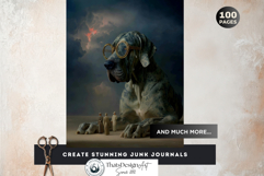 Surreal Dreamscale Objects Moody Digital Paper for Journals Product Image 10