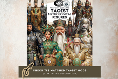 Taoist Mythology Backdrops for Junk Journal and Scrapbooking Product Image 14