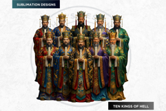 Taoist Mythological Figures Fantasy Clipart and Junk Journal Product Image 7