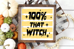 Halloween Witch Stripes Brush PNG | Halloween Sublimation Product Image 5
