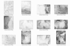 100 Watercolor Light Gray Backgrounds, Monochrome Textures Product Image 9