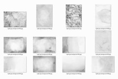 100 Watercolor Light Gray Backgrounds, Monochrome Textures Product Image 3