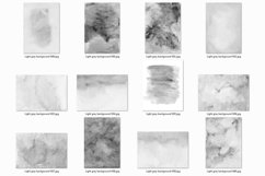 100 Watercolor Light Gray Backgrounds, Monochrome Textures Product Image 6