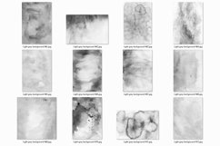 100 Watercolor Light Gray Backgrounds, Monochrome Textures Product Image 7