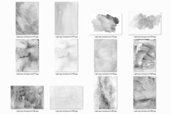 100 Watercolor Light Gray Backgrounds, Monochrome Textures Product Image 4