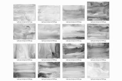 100 Watercolor Light Gray Backgrounds, Hand Painted Textures Product Image 7