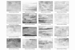 100 Watercolor Light Gray Backgrounds, Hand Painted Textures Product Image 8