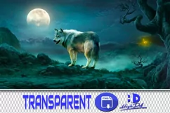 100 WOLF TRANSPARENT PNG WILDLIFE ANIMAL PHOTOSHOP OVERLAYS Product Image 1