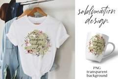 Sublimation design, summer flowers, PNG. Product Image 1