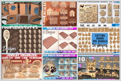 1000 Best Seller Laser Cut. Wood Working. Laser Decor. Craft Product Image 7