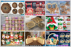 1000 Best Seller Laser Cut. Wood Working. Laser Decor. Craft Product Image 10