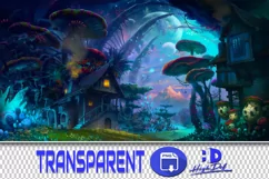 1000 MAGIC TRANSPARENT PNG FILES, PHOTOSHOP OVERLAYS Product Image 1