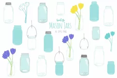 Mason Jars - Free Design of The Week Product Image 1