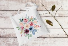 Sublimation floral design with flowers, PNG file. Product Image 3