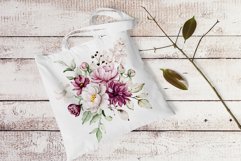 Sublimation design, peonies, PNG file. Product Image 3