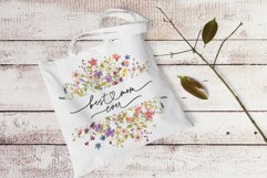 Sublimation design, best mom ever, PNG file. Product Image 3