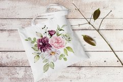 Sublimation floral design with flowers, PNG file. Product Image 3