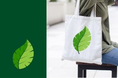 Green leaves vector bundle set Product Image 5