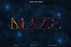 Vibrant MATE Text Design for Graphic Design Product Image 1