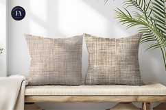 Linen Fabric Neutral Boho Seamless Texture Digital Paper Product Image 2