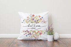 Sublimation design, best mom ever, PNG file. Product Image 4