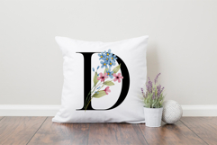 Mug sublimation design with letter, monogram, PNG file. Product Image 4