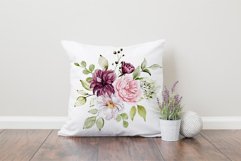 Sublimation floral design with flowers, PNG file. Product Image 5