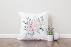 Sublimation floral design with flowers, PNG file. Product Image 4