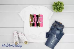 Love png, Brush Strokes, Sublimation png, Digital Download Product Image 2