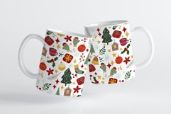 Mug Christmas design, sublimation PNG file. Product Image 3
