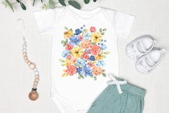 Sublimation design, garden flowers, PNG file. Product Image 6