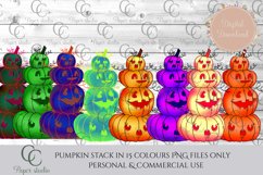 Halloween Pumpkin stack - 15 different colors Product Image 1
