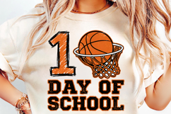 100th day school, basketball png, school basketball, teacher sublimation, classroom shirt, student shirt png, school celebration, sports school png, back to school design, basketball shirt